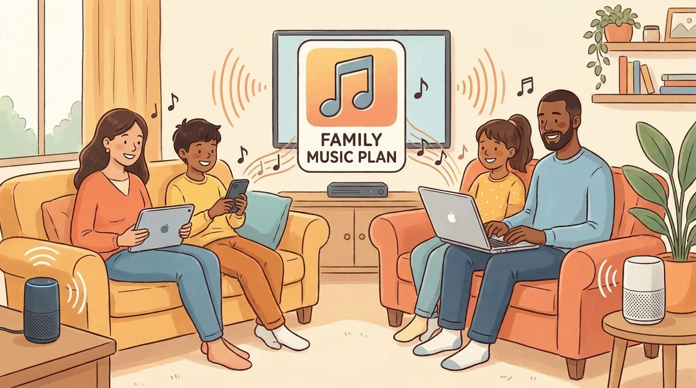 خرید اکانت spotify - مقایسه پلن‌های Individual، Duo و Family